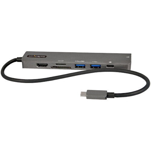 Docking Station StarTech.com USB-C con HDMI 4K, Lector de Tarjetas, Ethernet y 2 USB 3.0 - Modelo DKT30CHSDPD1 Docking Station StarTech.com USB-C con HDMI 4K, Lector de Tarjetas, Ethernet y 2 USB 3.0 - Modelo DKT30CHSDPD1