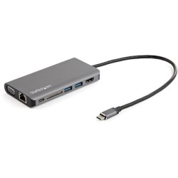 Docking Station StarTech.com USB-C con HDMI, VGA, Ethernet y SD - DKT30CHVAUSP
