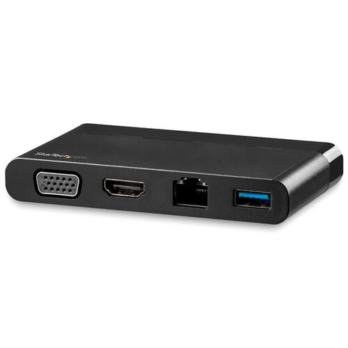 Dock Station StarTech.com USB-C con HDMI y VGA 4K Modelo DKT30CHVCM