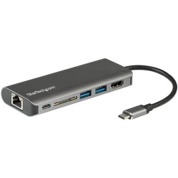 Docking Station StarTech.com USB-C con HDMI, Ethernet y Lector SD - Modelo DKT30CSDHPD3