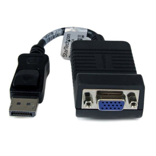 Adaptador Conversor de Vídeo StarTech.com Conecta DisplayPort a VGA - 1920x1200 - DP2VGA
