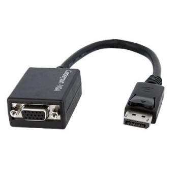 Convertidor StarTech.com DisplayPort Macho a VGA Hembra - Negro - DP2VGA2