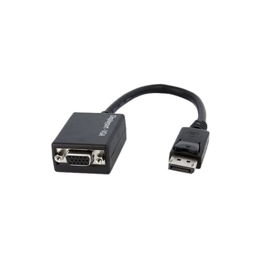 Convertidor StarTech.com DP2VGA2 - DisplayPort Macho a VGA Hembra - Negro - DP2VGA2