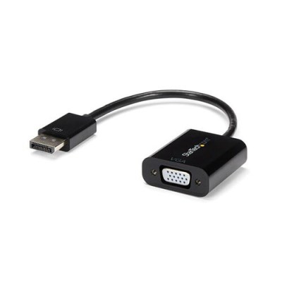 Convertidor de Vídeo StarTech.com - DisplayPort 1.2 a VGA - 1920x1200 - Negro - DP2VGA3