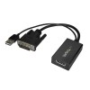 Convertidor StarTech.com DVI2DP2 - DVI a DisplayPort - Alimantado por USB - DVI2DP2