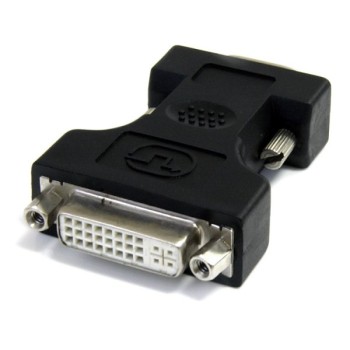 Adaptador de Video StarTech.com - DVI-I a VGA - Hembra a Macho - Negro - DVIVGAFMBK