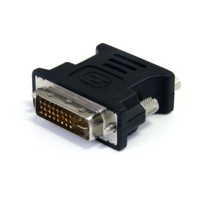 Adaptador de Video StarTech.com - DVI-I a VGA - Macho a Hembra - Negro - DVIVGAMFBK