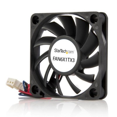 Ventilador StarTech.com - 60 mm - 4000 RPM - 3-Pines - FAN6X1TX3