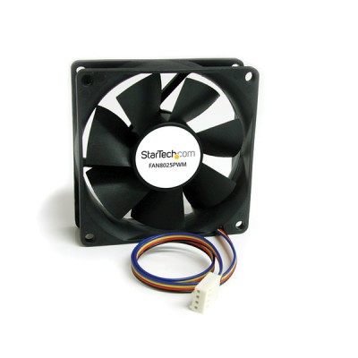 Ventilador StarTech.com - 80 mm - 2500 RPM - 4-Pines - FAN8025PWM