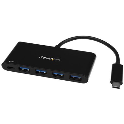 Hub Concentrador USB StarTech.com - HB30C4AFPD - Conecta 1 USB-C a 4 USB 3.0 - HB30C4AFPD