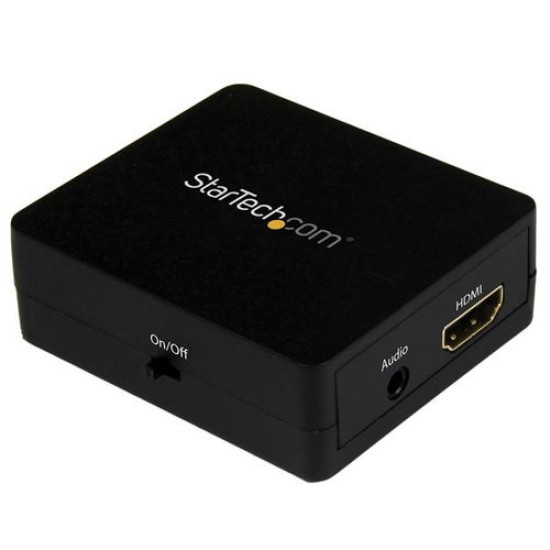 Extractor de Audio StarTech.com - HDMI a 3.5mm - Sonido Estéreo 2.1 - HD2A