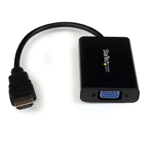 Convertidor HDMI a VGA StarTech.com 1080p 1920x1200 Modelo HD2VGAA2