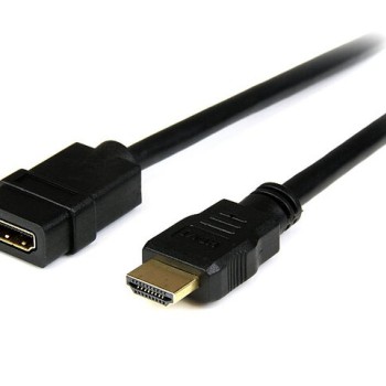 Extensión HDMI StarTech.com Macho a Hembra 4K 2 Metros Negro HDEXT2M