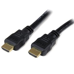Cable HDMI StarTech.com 1 Metro Negro HDMM1M - 4K Ultra HD, 3D, Audio ARC
