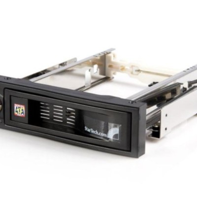 Rack Móvil StarTech.com - 5.25" para SATA 3.5" - HSB100SATBK