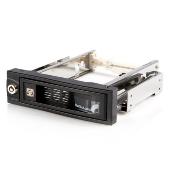 Rack Móvil StarTech.com - 5.25" para SATA 3.5" - HSB100SATBK