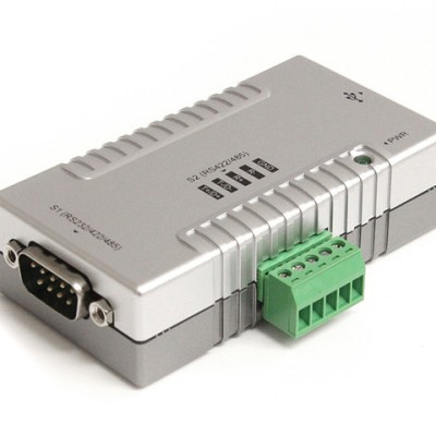 Adaptador StarTech.com - USB a 2 Puertos Serial RS232/RS422/RS485 - Retención COM - ICUSB2324852