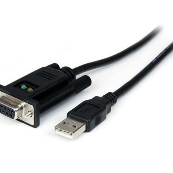 Cable Adaptador USB a Serial DB9 RS232 StarTech.com 1.7m con Chip FTDI - ICUSB232FTN