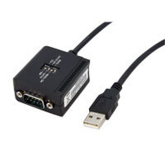 Adaptador StarTech.com - USB a Serial RS422 y 485 DB9 - Retención COM - 1.8m - ICUSB422