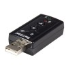 Adaptador de Tarjeta de Sonido StarTech.com - USB a Audio Estéreo 7.1 - Botones de control de volumen - ICUSBAUDIO7 Adaptador de Tarjeta de Sonido StarTech.com - USB a Audio Estéreo 7.1 - Botones de control de volumen - ICUSBAUDIO7