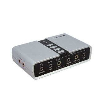 Tarjeta de Sonido StarTech.com - USB - Salidas de Audio 7.1 - Entrada S/PDIF Óptica - ICUSBAUDIO7D