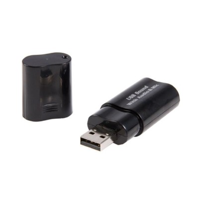 Adaptador StarTech.com de Sonido Externa USB a Estéreo 3.5mm - Negro - ICUSBAUDIOB Adaptador StarTech.com de Sonido Externa USB a Estéreo 3.5mm - Negro - ICUSBAUDIOB