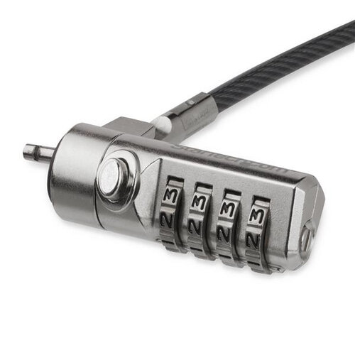 Candado para Laptop StarTech.com LTLOCK4D - Combinación de 4 Dígitos - Cable 2m
