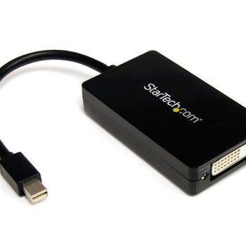 Adaptador de Video StarTech.com Mini DisplayPort a DVI HDMI DP - Resolución 2560x1600 - Modelo MDP2DPDVHD