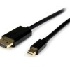 Cable StarTech.com Adaptador de Mini Display a DisplayPort- Macho a Macho - 4m - MDP2DPMM4M Cable StarTech.com Adaptador de Mini Display a DisplayPort- Macho a Macho - 4m - MDP2DPMM4M