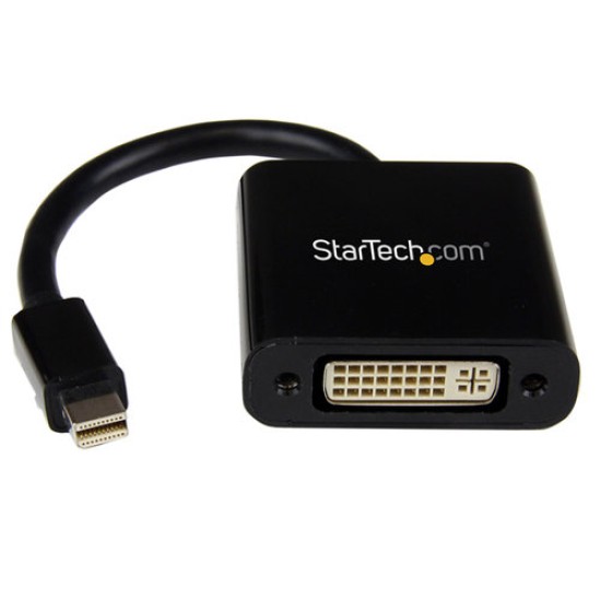 Adaptador de Video StarTech.com MDP2DVI3 - Mini DisplayPort a DVI - Macho a Hembra - 1920x1200 - Pasivo - MDP2DVI3