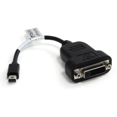 Adaptador de Video StarTech.com - Mini DisplayPort a DVI - 1920x1200 - MDP2DVIS Adaptador de Video StarTech.com - Mini DisplayPort a DVI - 1920x1200 - MDP2DVIS