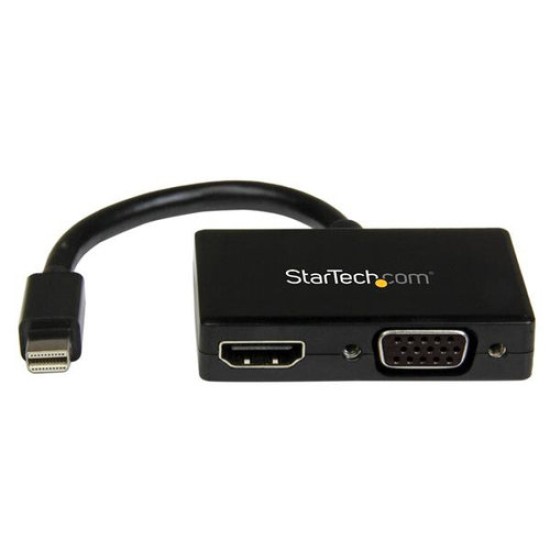 Convertidor StarTech.com - Conecta Mini DisplayPort a HDMI o VGA - MDP2HDVGA