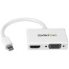 Convertidor de Video StarTech.com - Mini DisplayPort a HDMI/VGA - 1080p - Blanco - MDP2HDVGAW Convertidor de Video StarTech.com - Mini DisplayPort a HDMI/VGA - 1080p - Blanco - MDP2HDVGAW