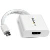 Adaptador de Video StarTech.com - Mini DisplayPort a HDMI - 1920x1200 - Blanco - MDP2HDW