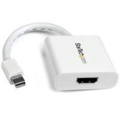 Adaptador de Video StarTech.com - Mini DisplayPort a HDMI - 1920x1200 - Blanco - MDP2HDW