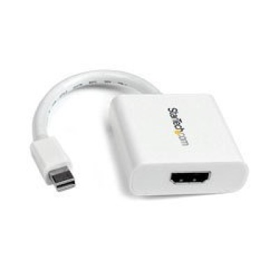 Adaptador de Video StarTech.com - Mini DisplayPort a HDMI - 1920x1200 - Blanco - MDP2HDW