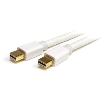 Cable de Video StarTech.com - Mini DisplayPort 1.2 - 2m - Blanco - MDPMM2MW