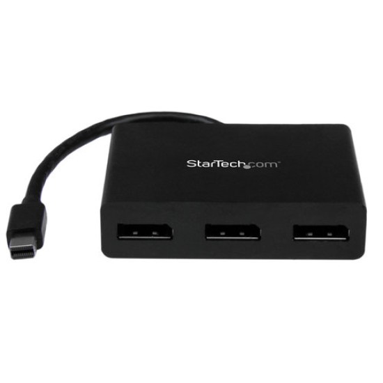 Multiplicador de Vídeo StarTech.com - Mini DisplayPort - 3 Puertos - Triple Cabeza - MSTMDP123DP