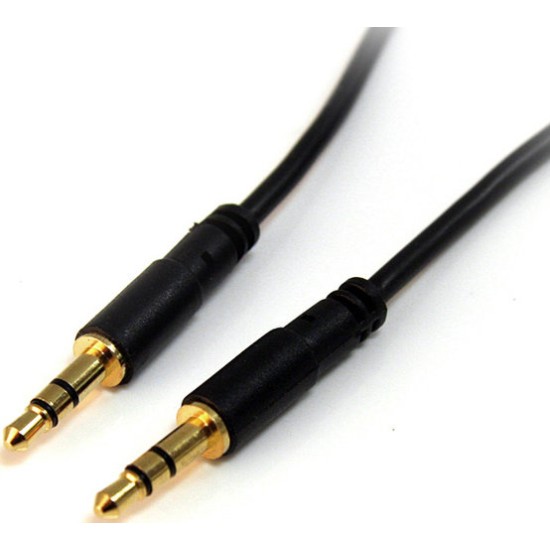 Cable StarTech.com de Audio Estéreo Mini Jack,3.5mm - Macho a Macho - MU15MMS