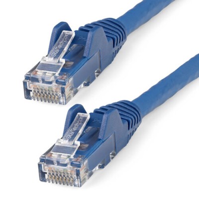 Cable de Red StarTech.com - Cat6 - RJ-45 - 15 m - Azul - N6LPATCH15MBL