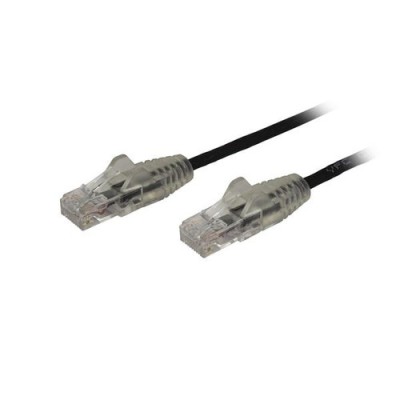 Cable de Red StarTech.com - Cat6 - RJ-45 - 30cm - Negro - N6PAT1BKS