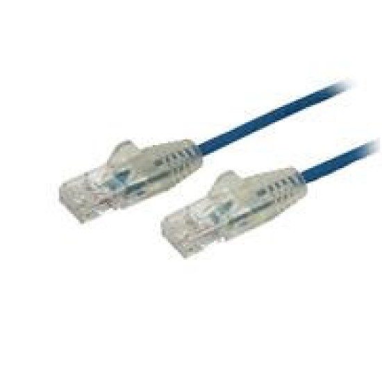 Cable Ethernet StarTech.com - 30cm - Cat6 - RJ45 - Sin Enganches - Azul - N6PAT1BLS