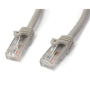 Cable de Red StarTech.com - Cat6 - RJ-45 - 10M - Gris - N6PATC10MGR