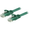 Cable de Red StarTech.com - Cat6 - RJ-45 - 15M - Verde - N6PATC15MGN