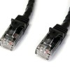 Cable de Red StarTech.com - Cat6 - RJ-45 - 2M - Negro - N6PATC2MBK