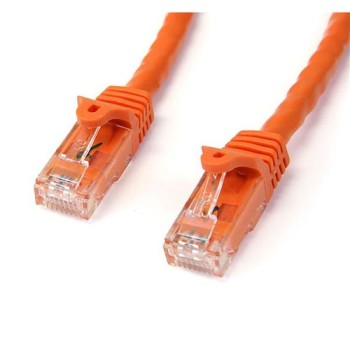 Cable de Red StarTech.com - Cat6 - RJ-45 - 2M - Naranja - N6PATC2MOR