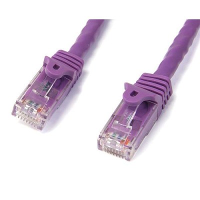 Cable de Red StarTech.com - Cat6 - RJ-45 - 2M - Morado - N6PATC2MPL
