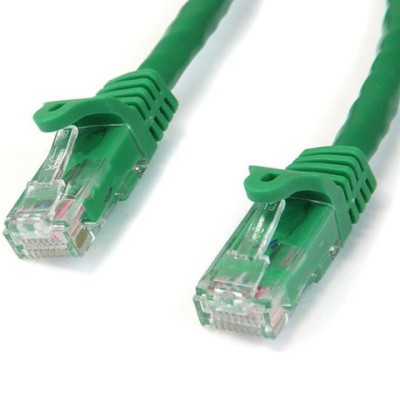 Cable de Red StarTech.com - Cat6 - RJ-45 - 3M - Verde - N6PATC3MGN