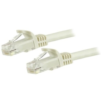 Cable de Red StarTech.com - Cat6 - RJ-45 - 3M - Blanco - N6PATC3MWH