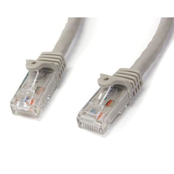 Cable de Red StarTech.com - Cat6 - RJ-45 - 5M - Gris - N6PATC5MGR